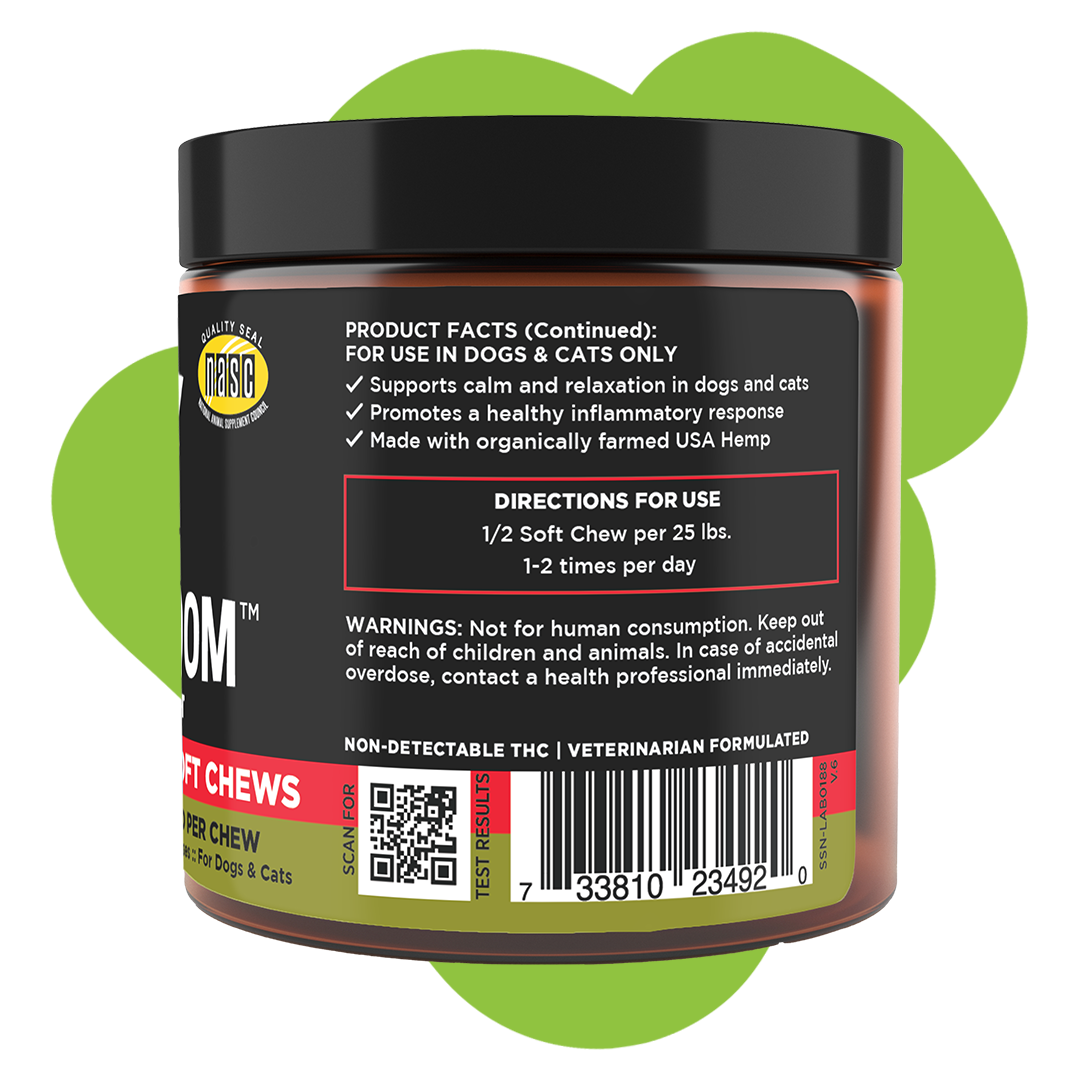 Hemp + Shroom Skin Health Support Hemp Chews